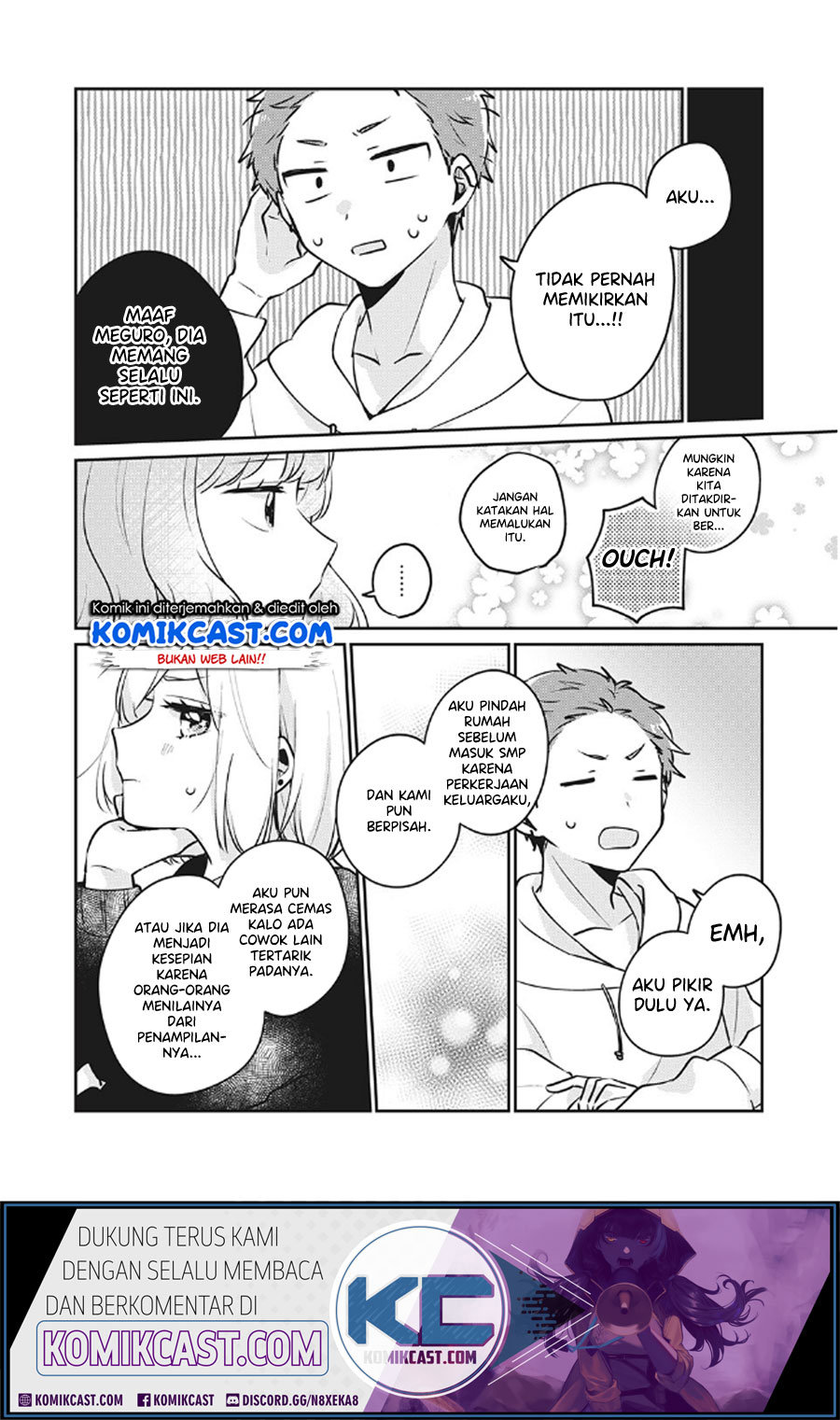 It’s Not Meguro-san’s First Time Chapter 26 Bahasa Indonesia